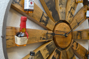 NEW - Mini Bottle Bourbon Clock