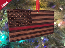 Load image into Gallery viewer, Christmas Ornament - Bourbon Barrel Flag