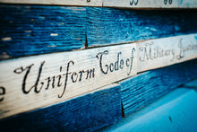 Load image into Gallery viewer, The Oath-Engraved Colonel (24” x 48”)