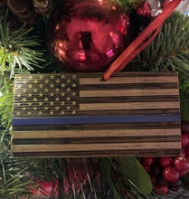 Load image into Gallery viewer, Christmas Ornament - Bourbon Barrel Flag