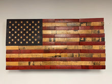 Load image into Gallery viewer, The CAPTAIN FLAG CONCEALMENT CABINET - RWB Edition (18" x 36")