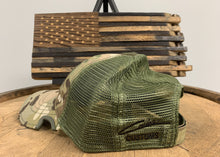 Load image into Gallery viewer, Bourbon Barrel American Flag Patch + Notch Classic Hat