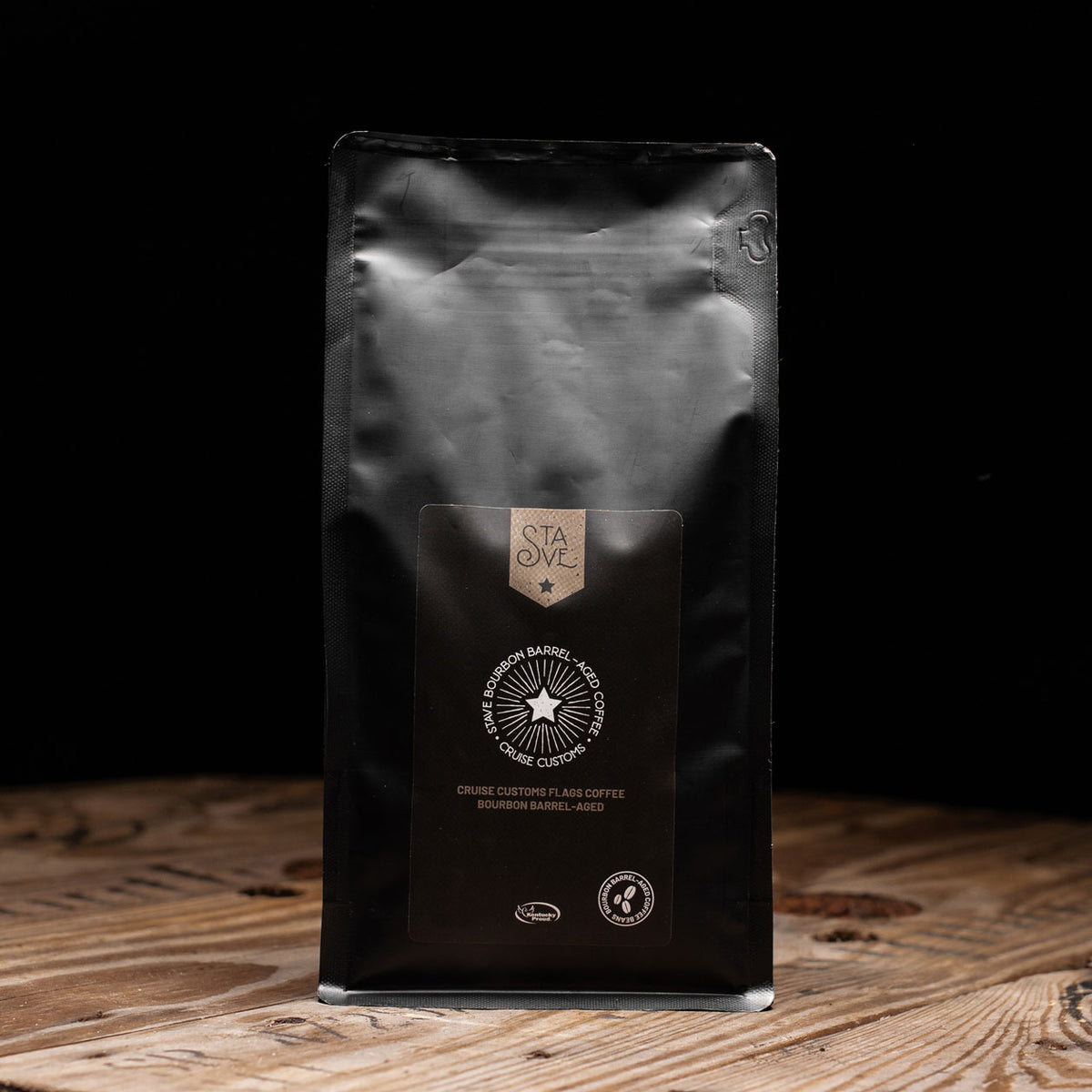 Stave Bourbon BarrelAged Coffee Cruise Customs Flags