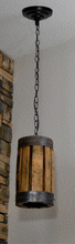 Load image into Gallery viewer, The Bourbon Barrel &quot;Hoop&quot; Light
