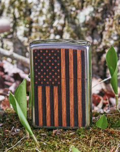 AMERICAN FLAG ZIPPO LIGHTER