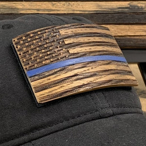 Bourbon Barrel American Flag Patch (Patch Only)