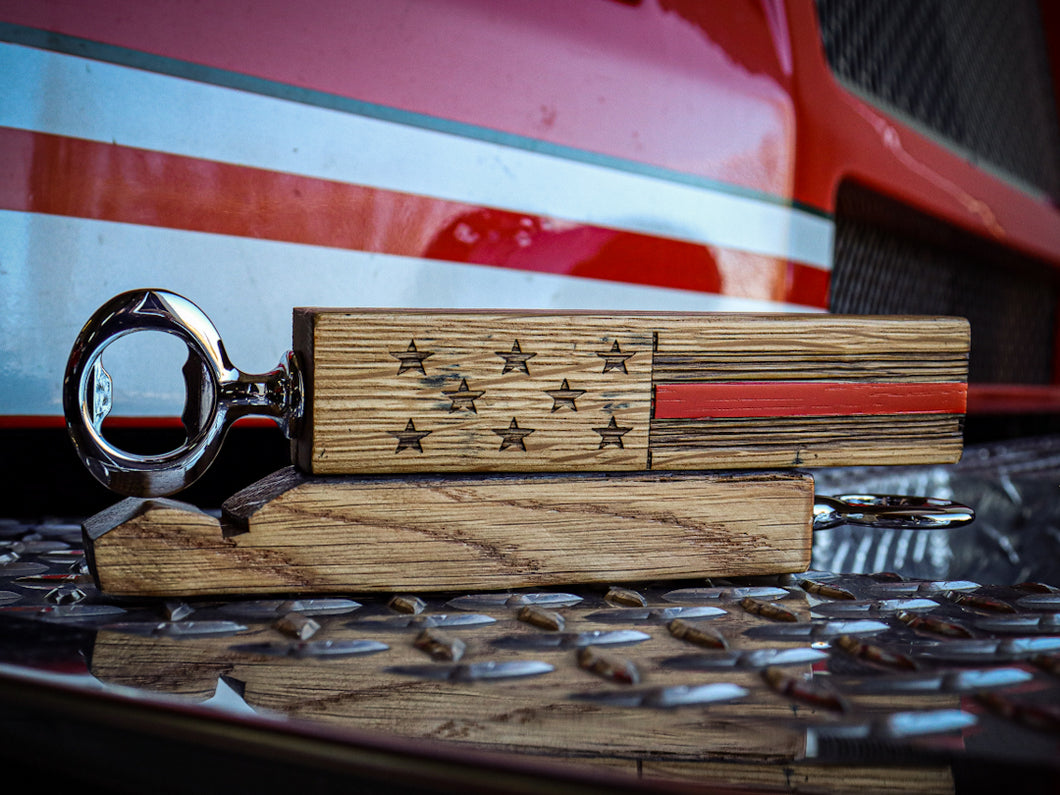 The Freedom Bourbon Barrel Bottle Opener